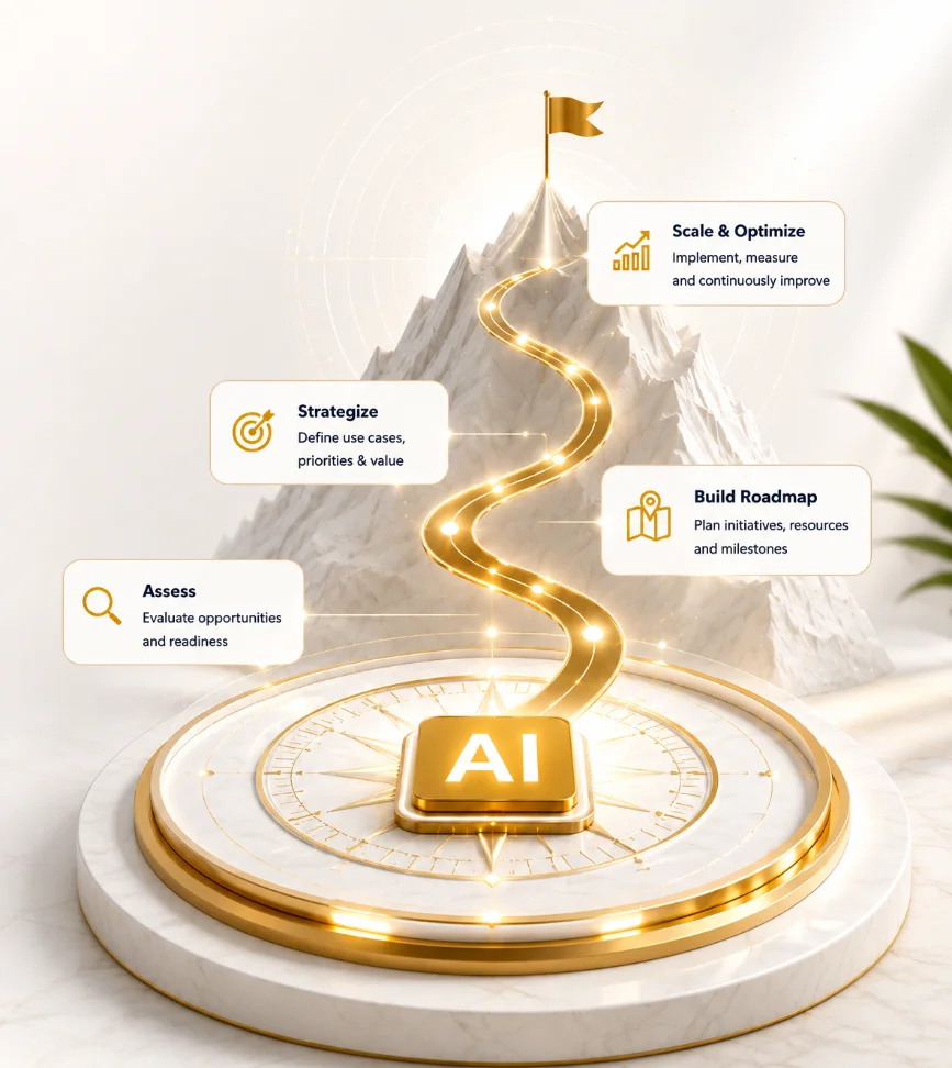 Ai Strategy And Roadmap — Shoaib Feroz